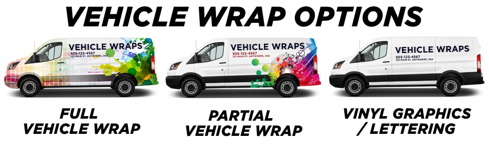 Brookfield Vehicle Wraps vehicle wrap options