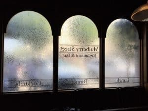 Delafield Vinyl Signs frosted privacy film window graphics 300x225 1