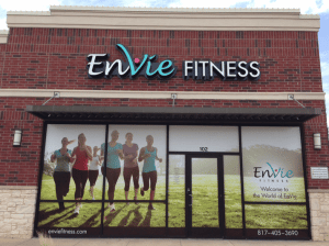 Slinger Sign Company perforated vinyl privacy film storefront outdoor channel letter e1510341144816 300x224 1